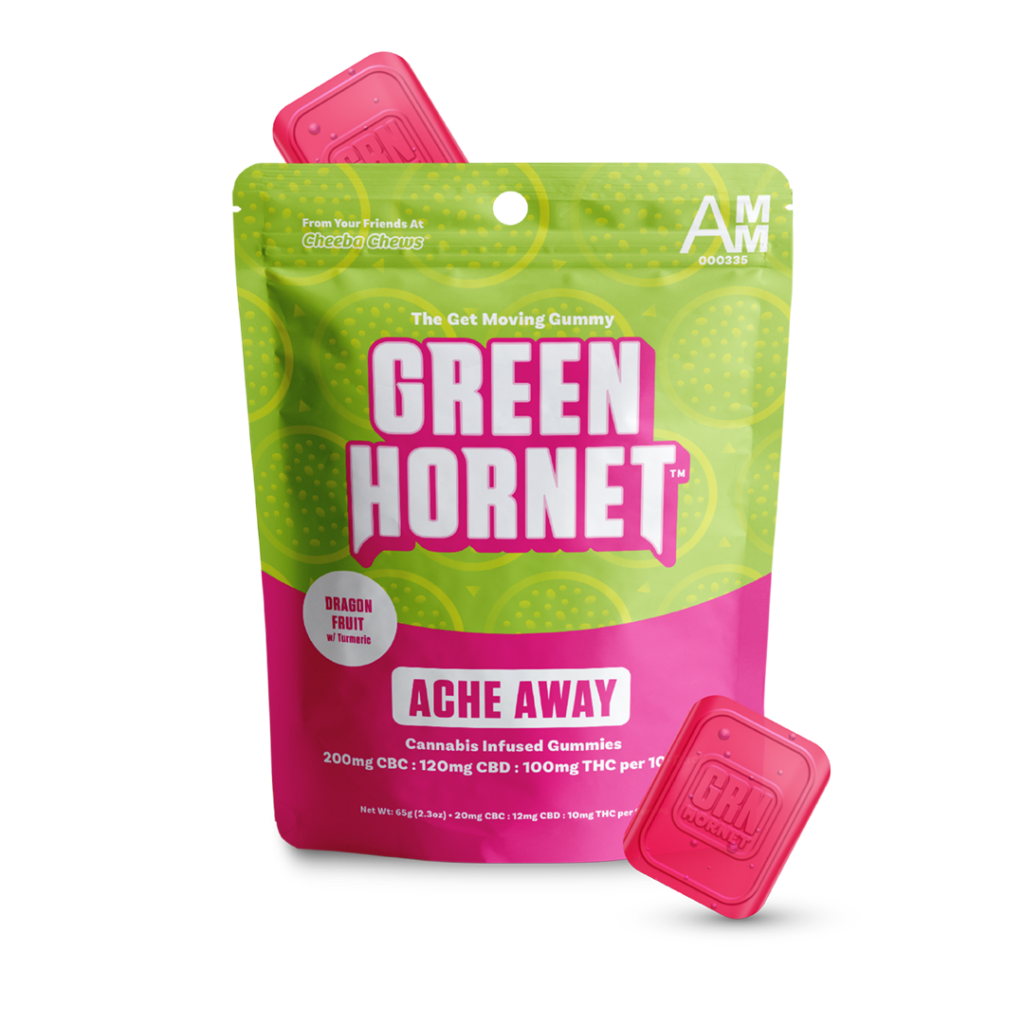 GREEN HORNET | Ache Away Dragonfruit | 100mg