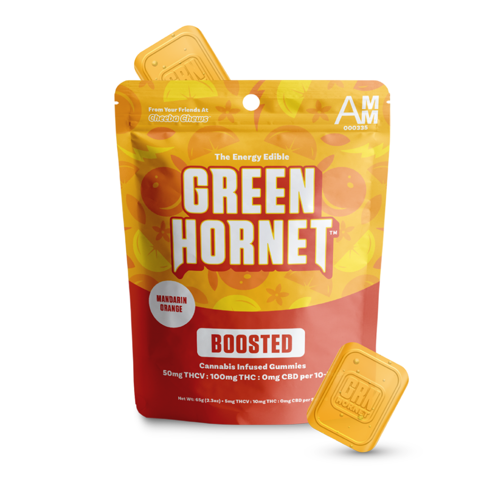 Green Hornet | Mandarin Orange Gummies – 100 Mg – 10 Pack